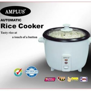 Amplus Automatic Rice Cooker 2.8L – Non-Stick Pot | One-Touch Cooking