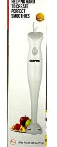 Geepas GHB5467N 200W Hand Blender – Low Noise DC Motor, 2 Speeds with Turbo, Stainless Steel Blade, Removable Stick (2 Years Warranty)